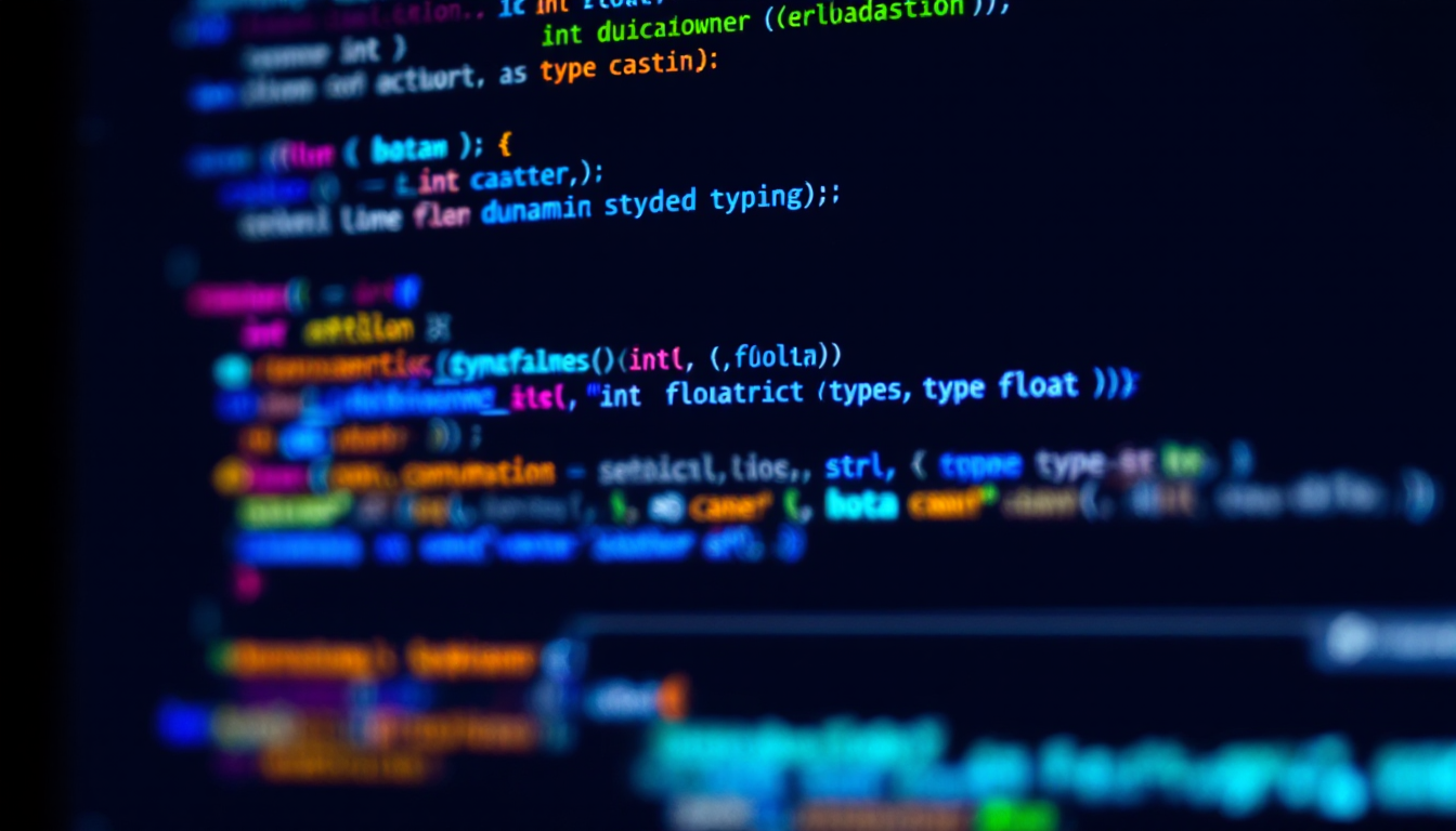 파이썬 변수와 기본 데이터 타입 및 동적 타이핑, 형 변환을 보여주는 코드 에디터 화면